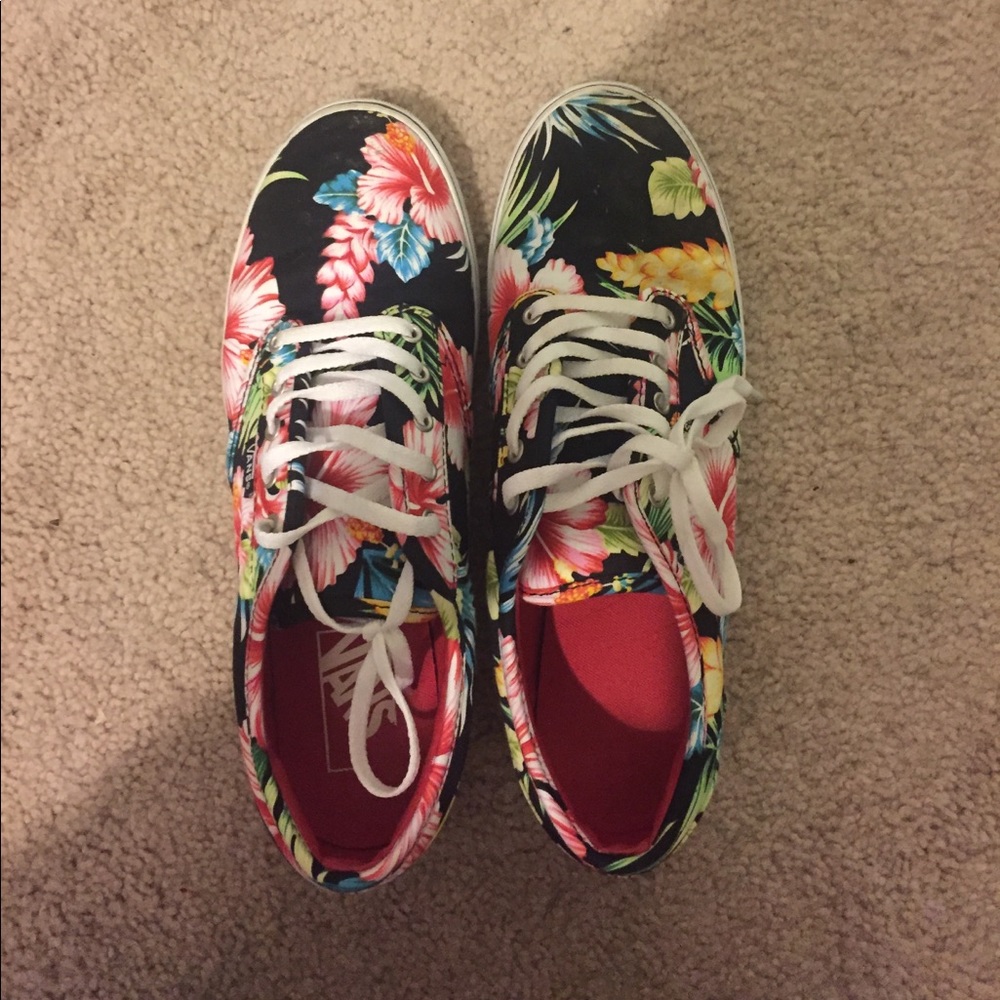 Floral  vans
