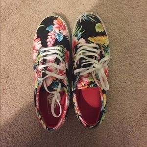 Floral  vans