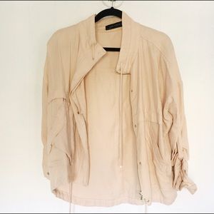 Blush light weight spring jacket