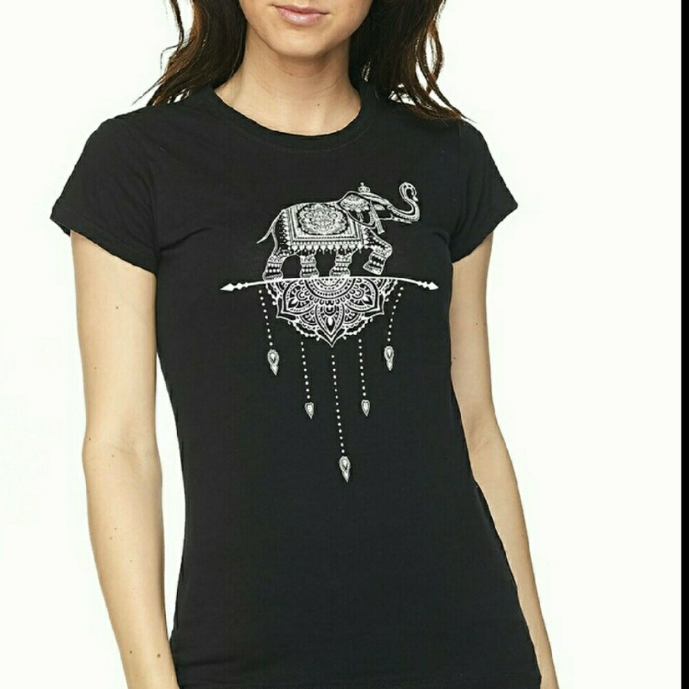 🐘 Black elephant t-shirt 🐘 - Picture 3 of 3