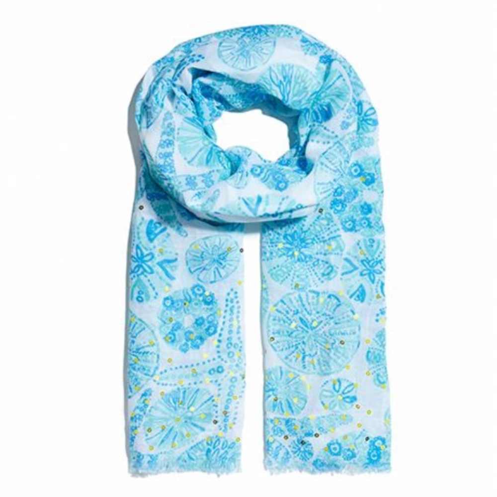 NWOT Lilly for Target Sea Urchin Scarf