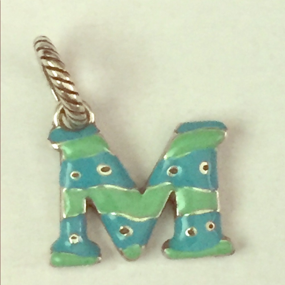 Brighton Letter "M" Charm