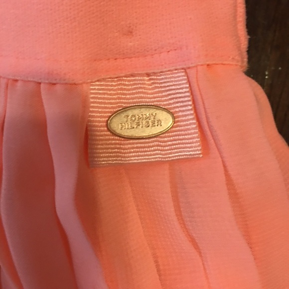 Tommy Hilfiger Neon Pleated Skirt - Picture 2 of 3