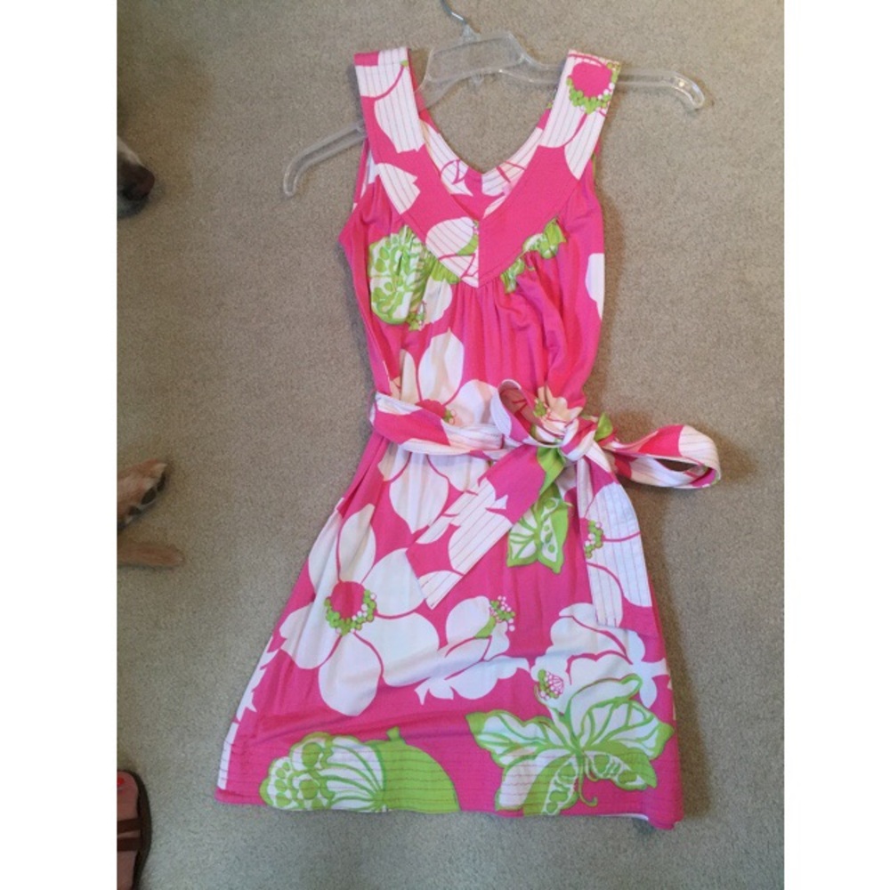 Pink flower Lilly dress