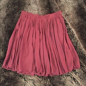 Maroon Brandy Skirt