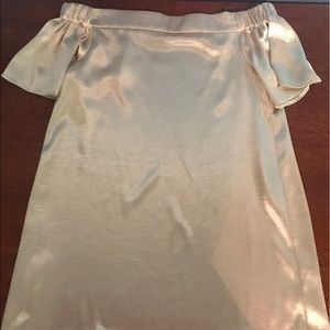 Dainty Hooligan Gold Dress