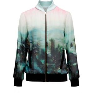 TED BAKER PALM TREE BOMBER