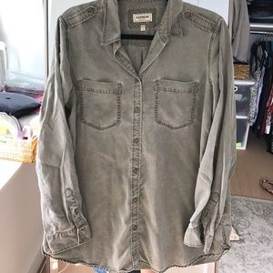 Express boyfriend oversized button down!