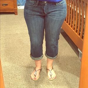 Cropped Lucky brand jeans
