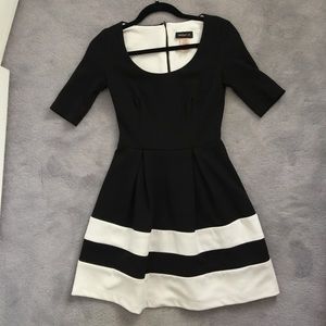 Black and White Dress