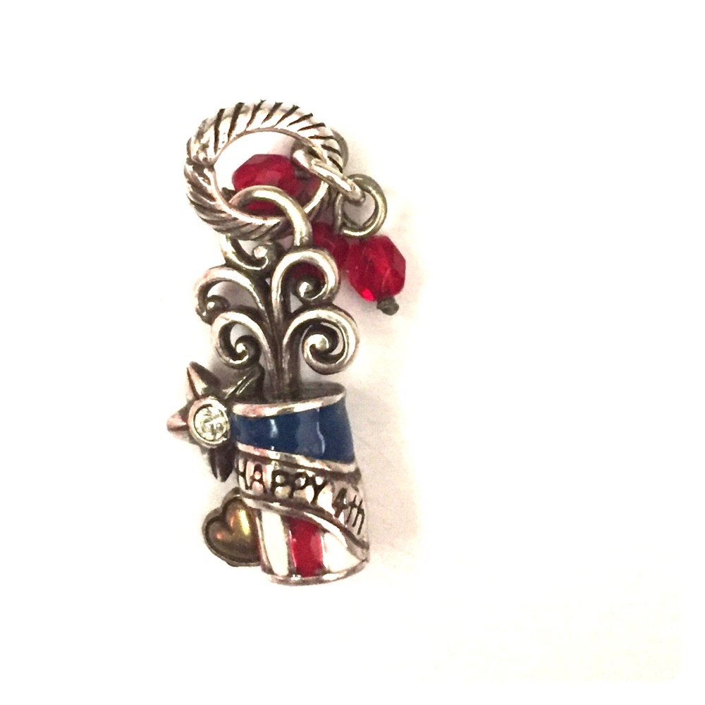 Brighton Fourth of July Fireworks Charm