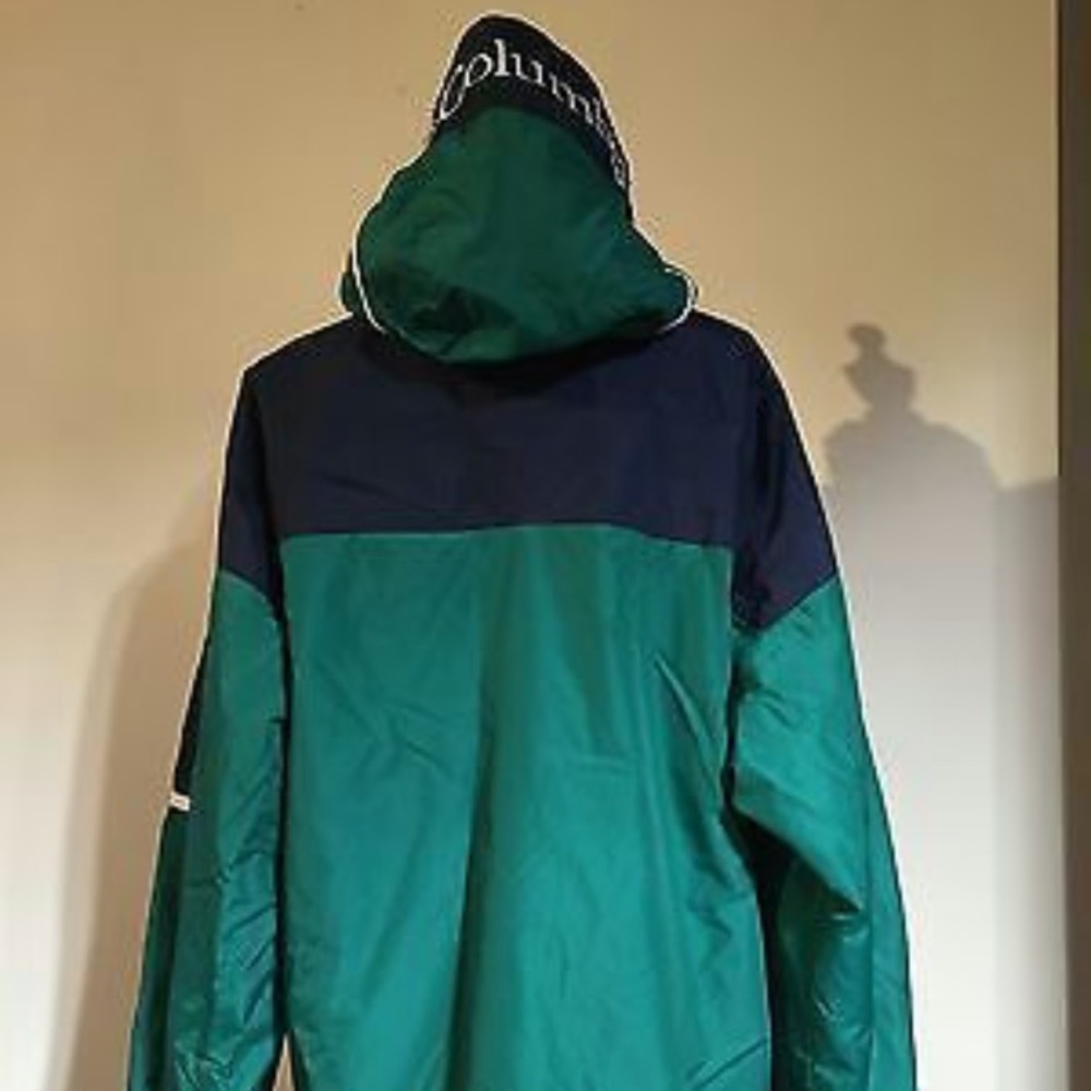 Columbia Jacket Pullover Green - image 3