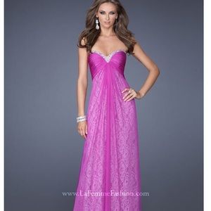 Beautiful La Femme Prom Dress! 💜