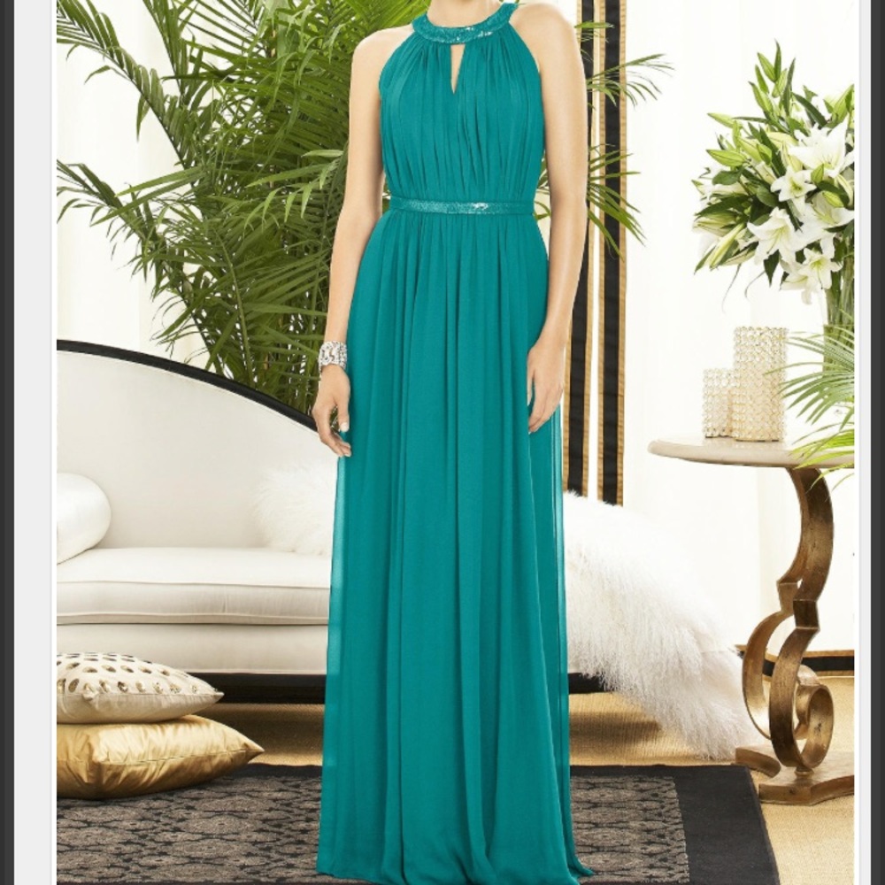 Dessy Collection Style 2887 Bridesmaid Dress -Jade