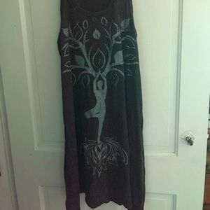 Grey spirit tank dress (one size fits all)