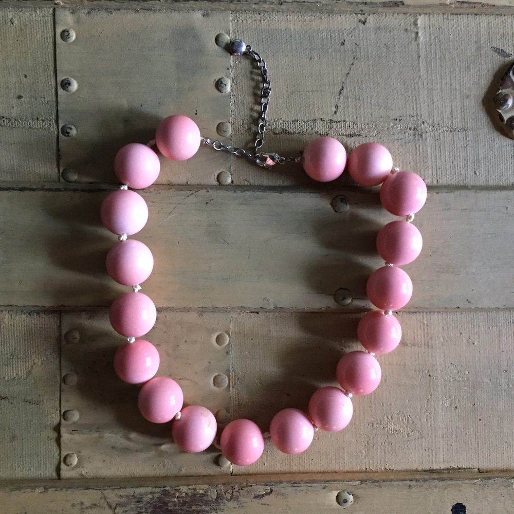 BOHO VINTAGE STYLE ETHEREAL BEADED NECKLACE ADJ