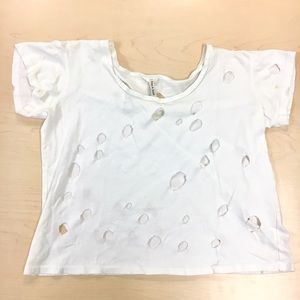 Emma & Sam LF Holey Shirt