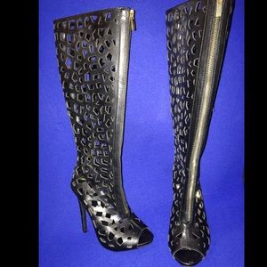 Turn heads with these amazing knee high heels!