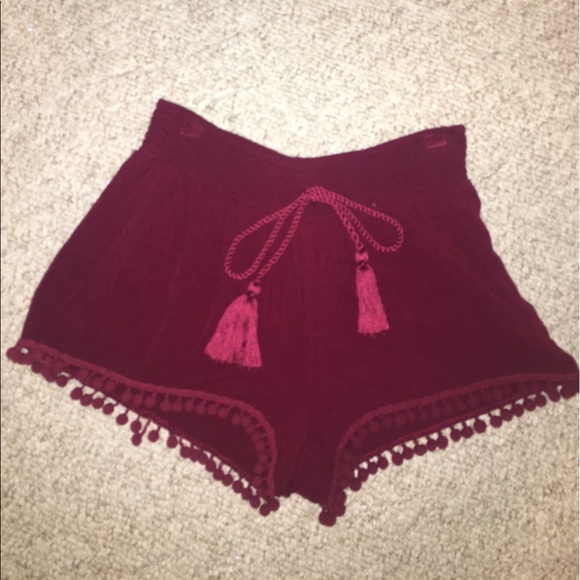 Hot Kiss Shorts - Hot Kiss Pom Pom shorts SALE Hot Kiss Shorts - Hot Kiss Pom Pom shorts SALE
