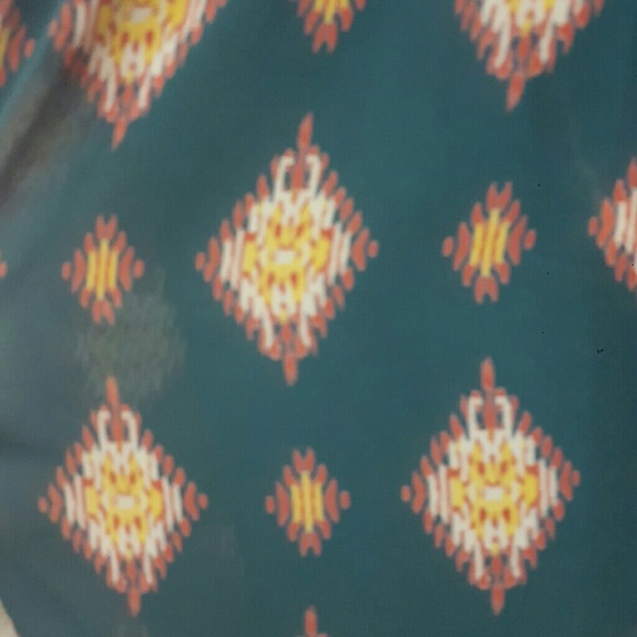 Sz L Emerald Green Cross Body See Dress - Picture 4 of 4