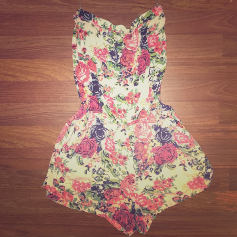 Strapless Romper!
