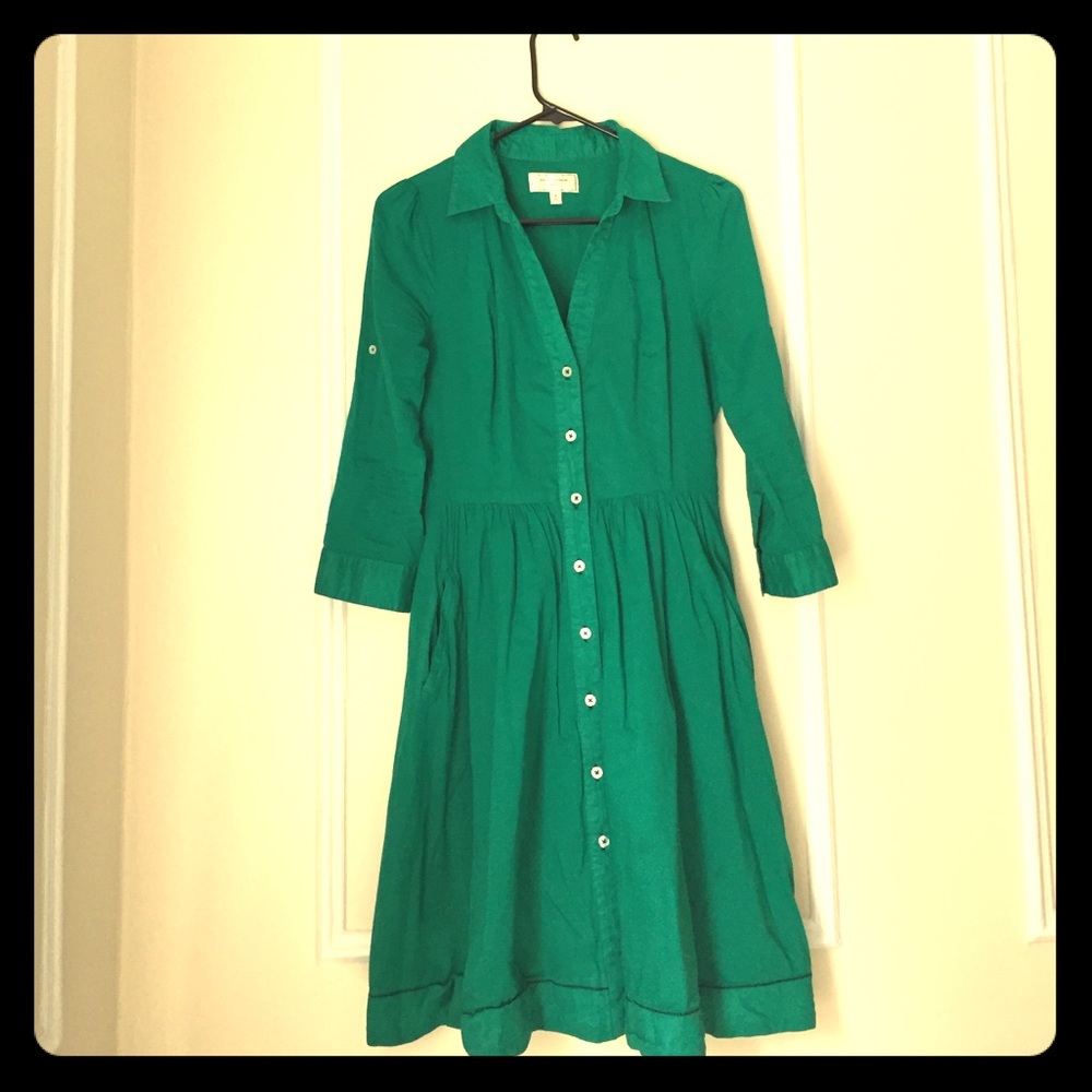 Moulinette Soeurs Anthropologie Reed Shirt Dress