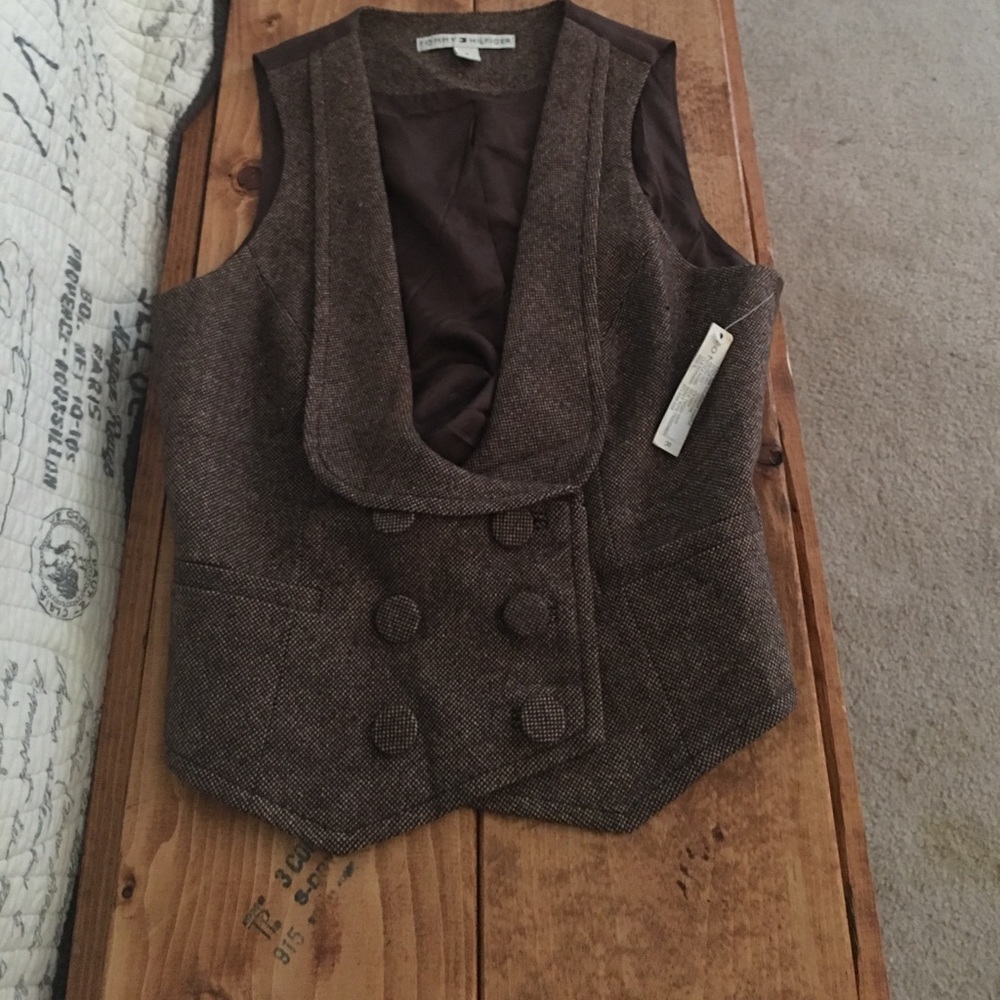 Tommy Hilfiger tweed vest