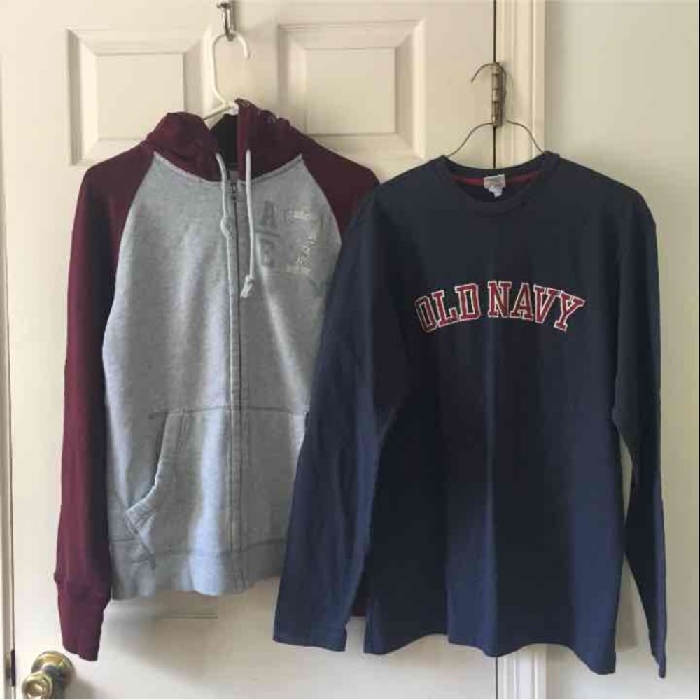 Mens American Eagle hoodie Old Navy Bundle