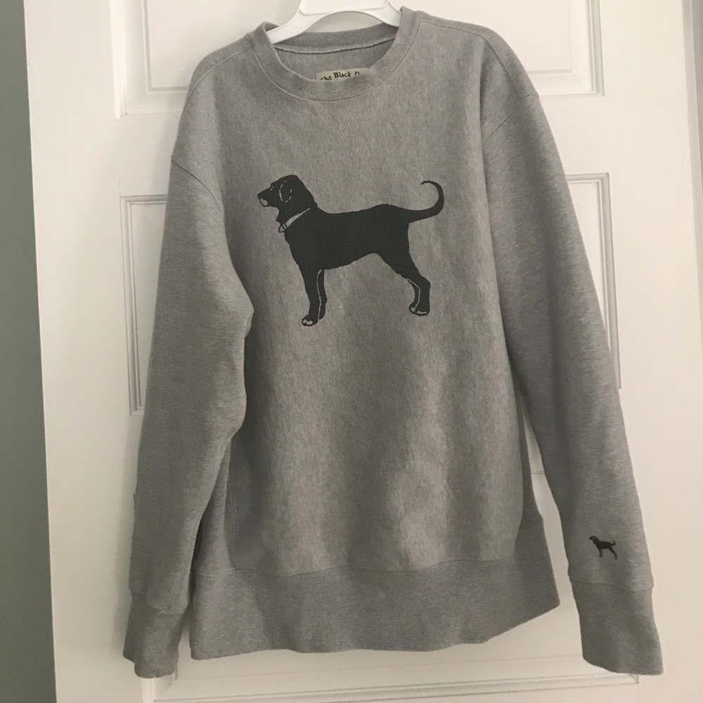 the black dog sweatshirt