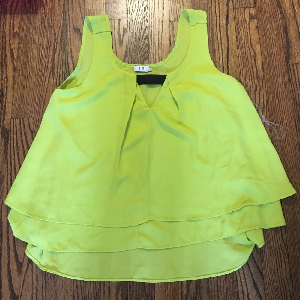 Bright Green Tank Top