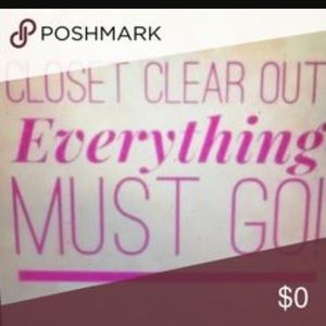 Closet clear out