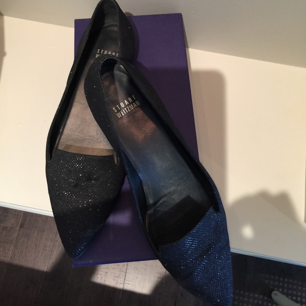 Stuart Weitzman smoking slipper