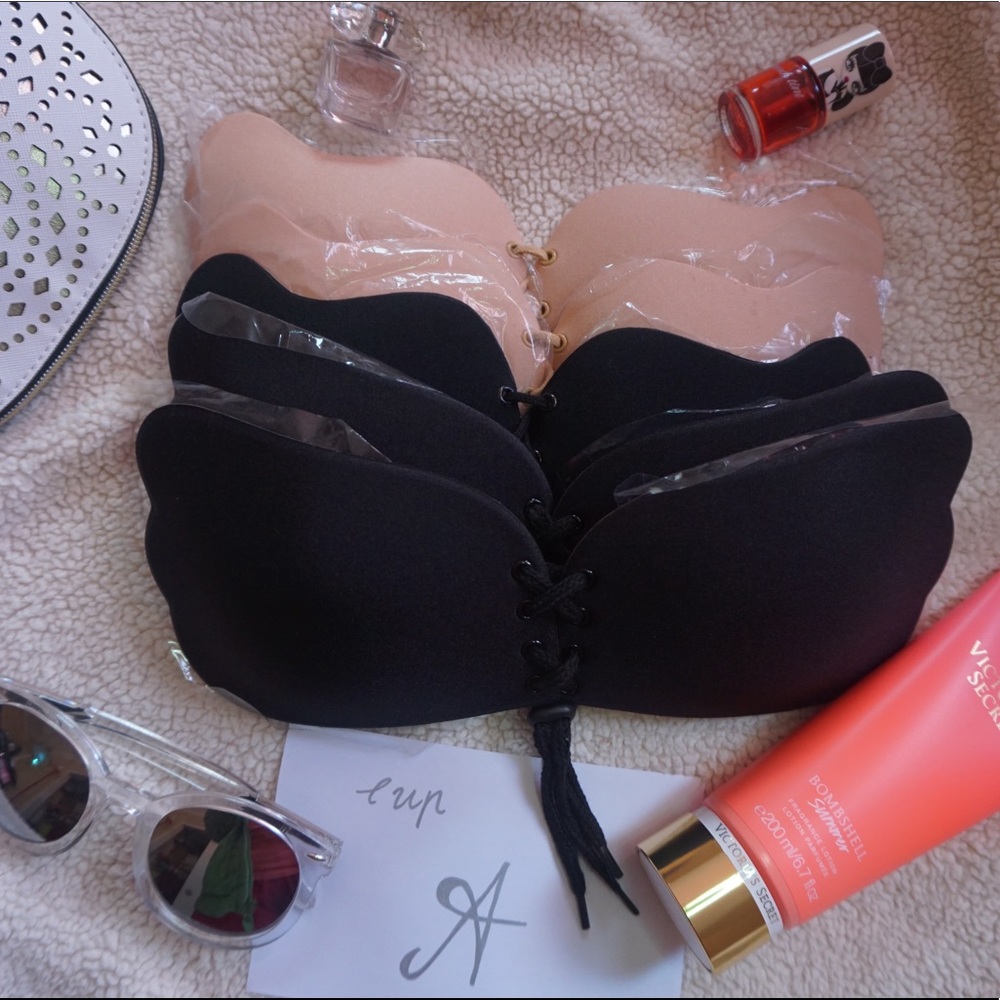 Superlift stick on push up bra