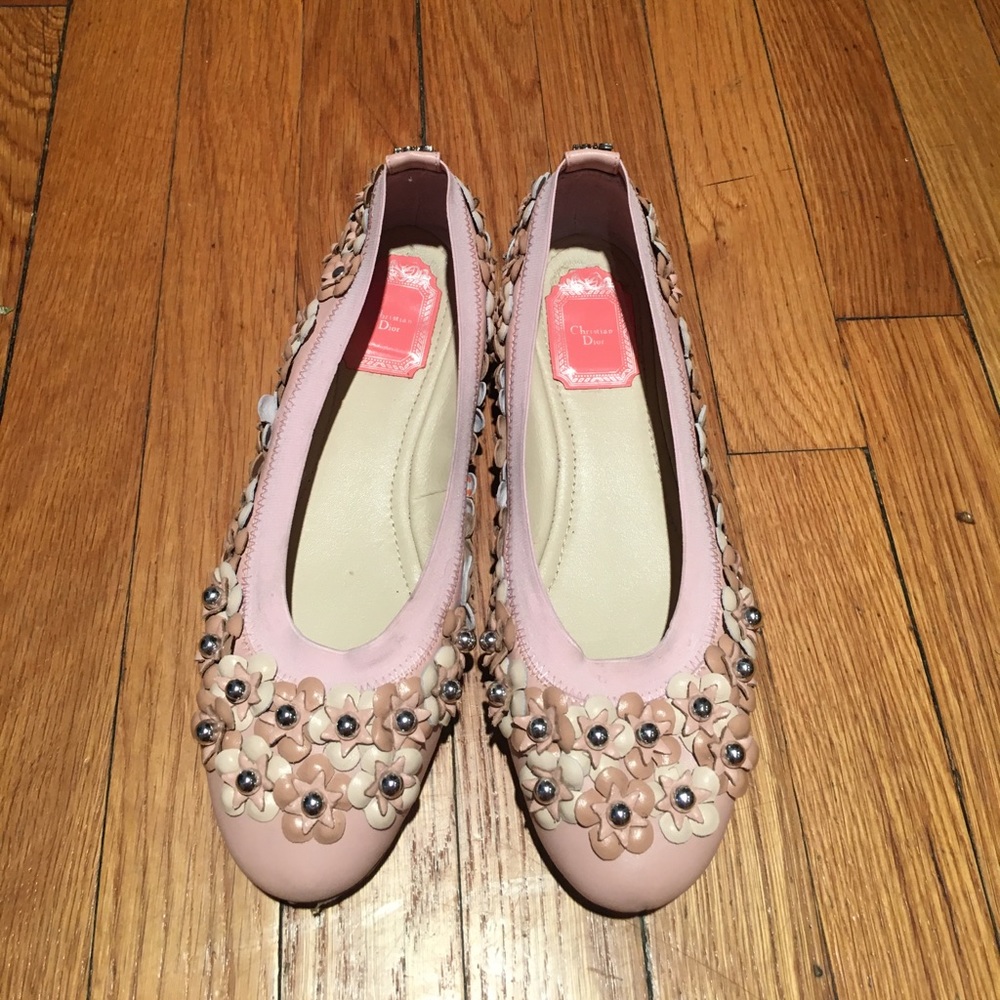 Christian Dior Pink Ballet Flat