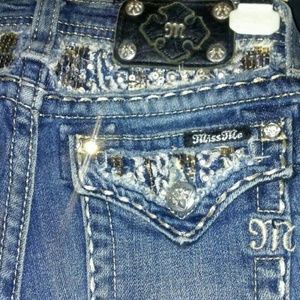NWOT Beautiful Miss Me Girls Jeans