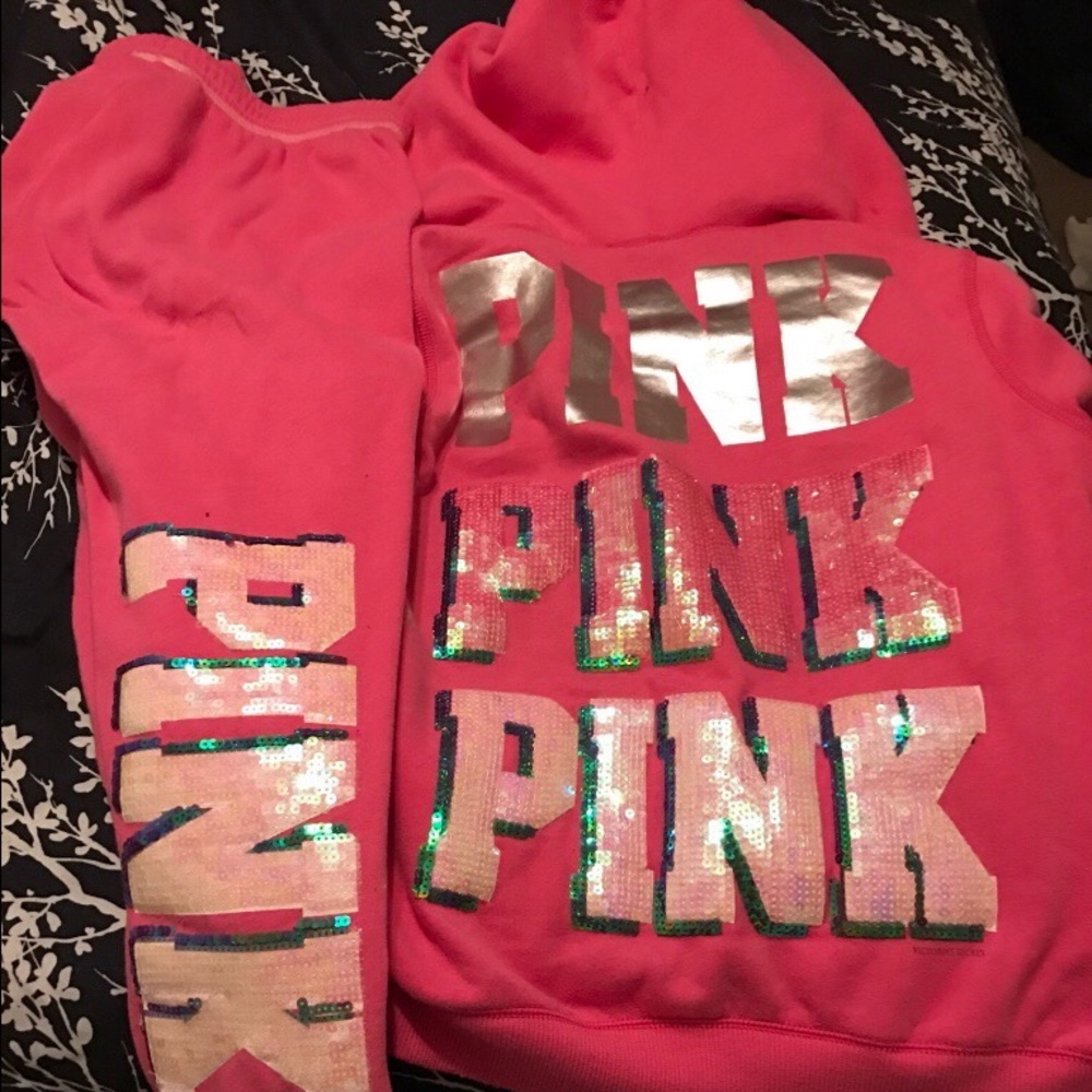 Victoria secret track suit