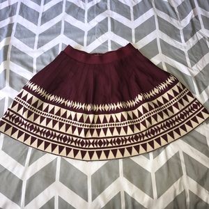FINAL PRICE Tribal Skater Skirt