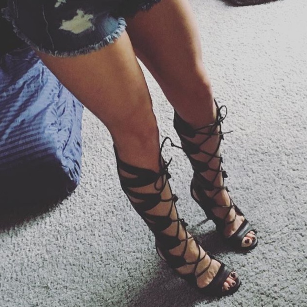 LFL Heeled Gladiator Sandals