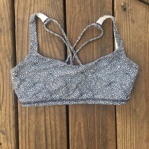 Lululemon Patterned Sports/Yoga Bra