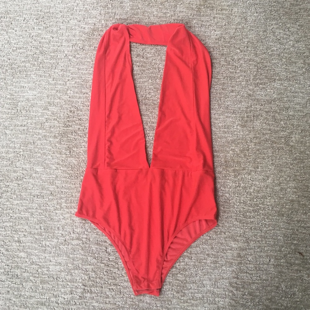 Tobi halter neck bodysuit