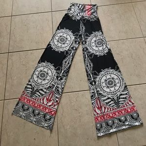 Flowy spandex pants