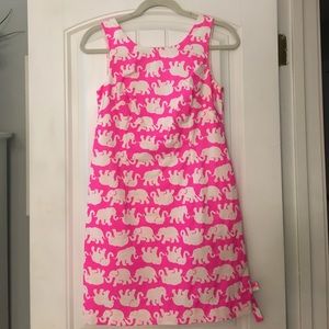 Lilly Pulitzer Delia shift dress, pink Tusk in Sun