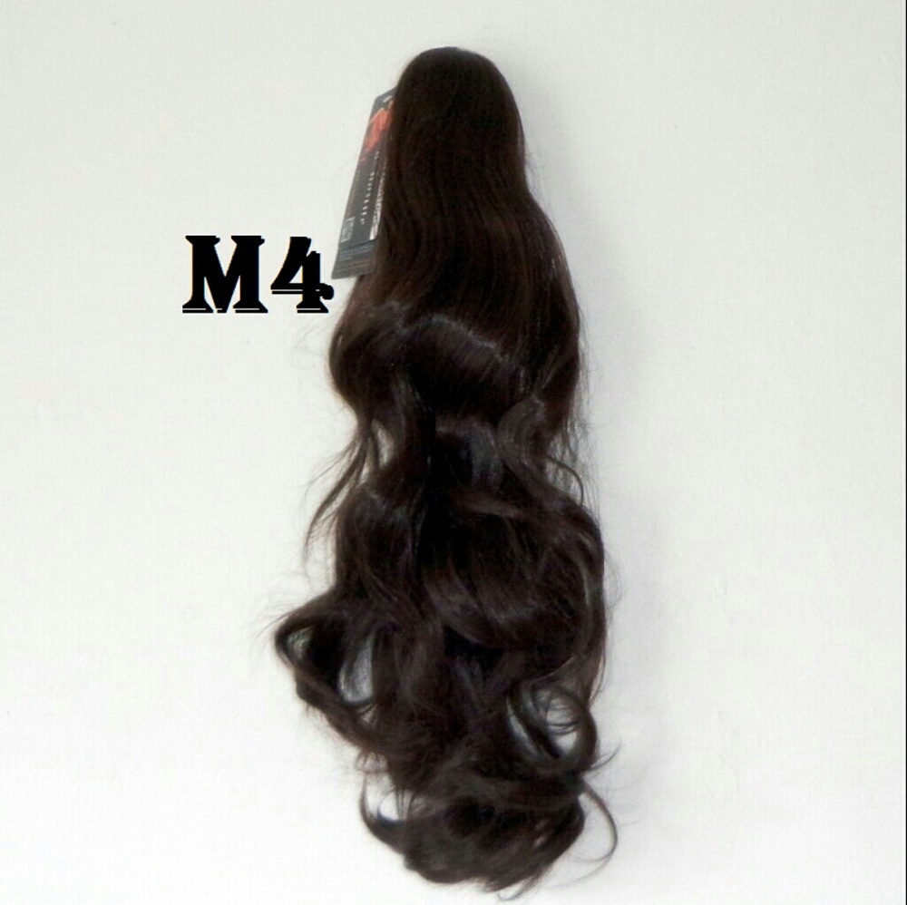 18" Long Claw on Ponytail Med/Brown M4 H/Extension