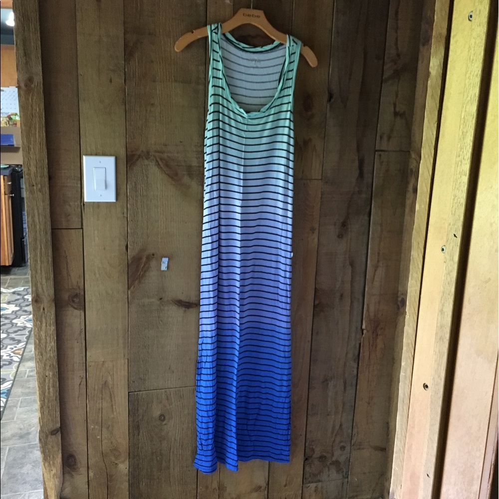 Lightweight knit long dress