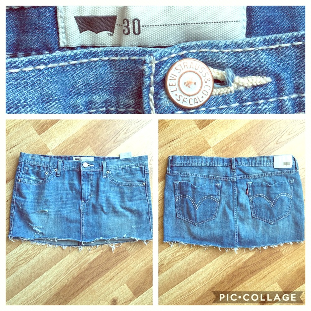 Levi's Denim Mini Skirt