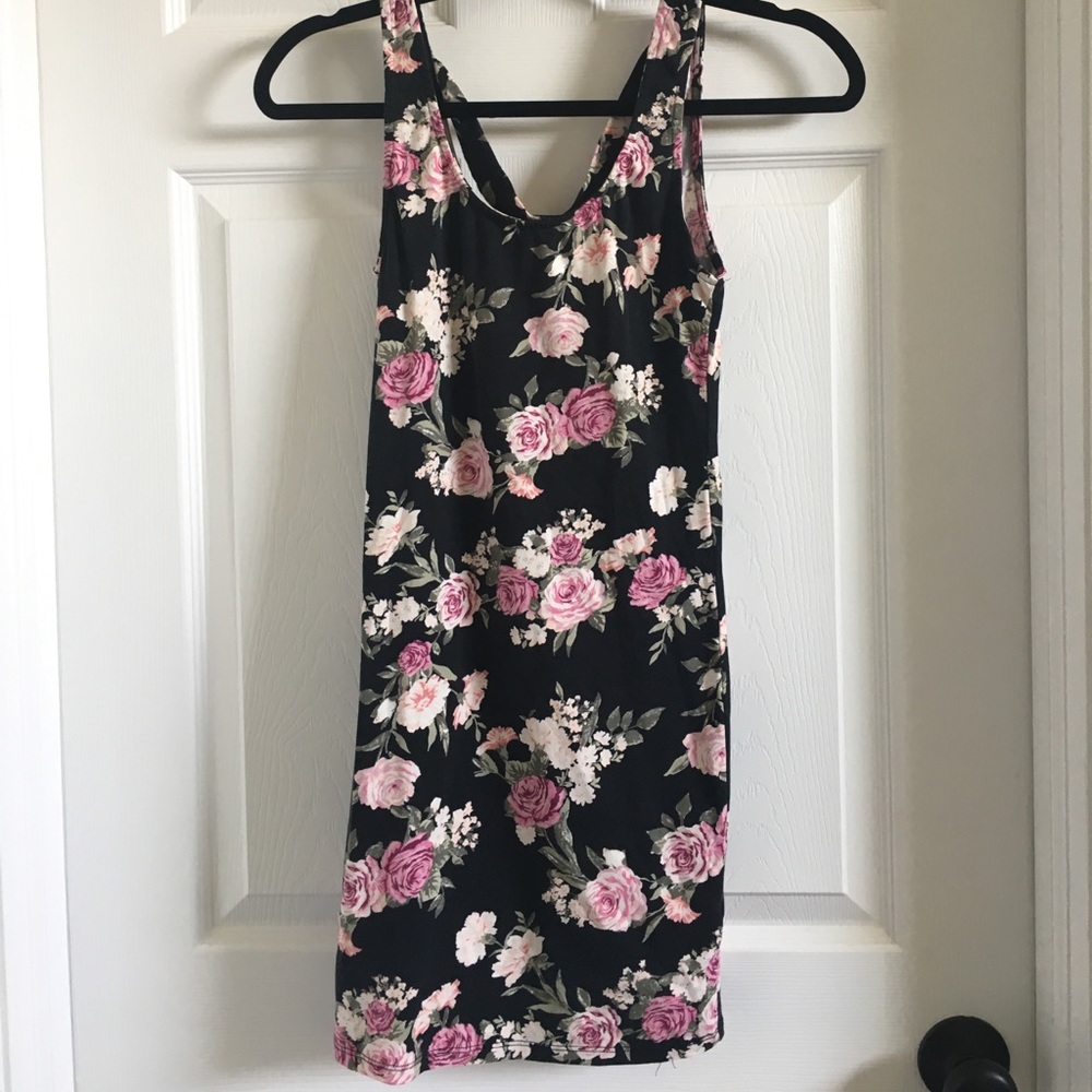 Floral print dress