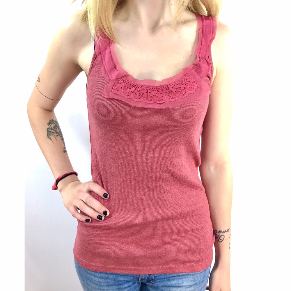 Banana Republic Raspberry Tank