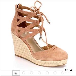 Nude Limelight Sadie Wedges