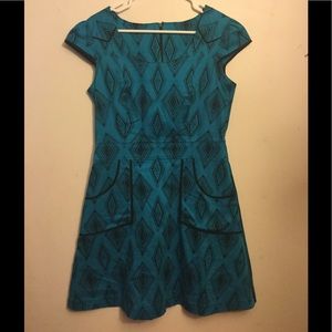 Gorgeous NooWorks A-line Turqouis Dress Size Large
