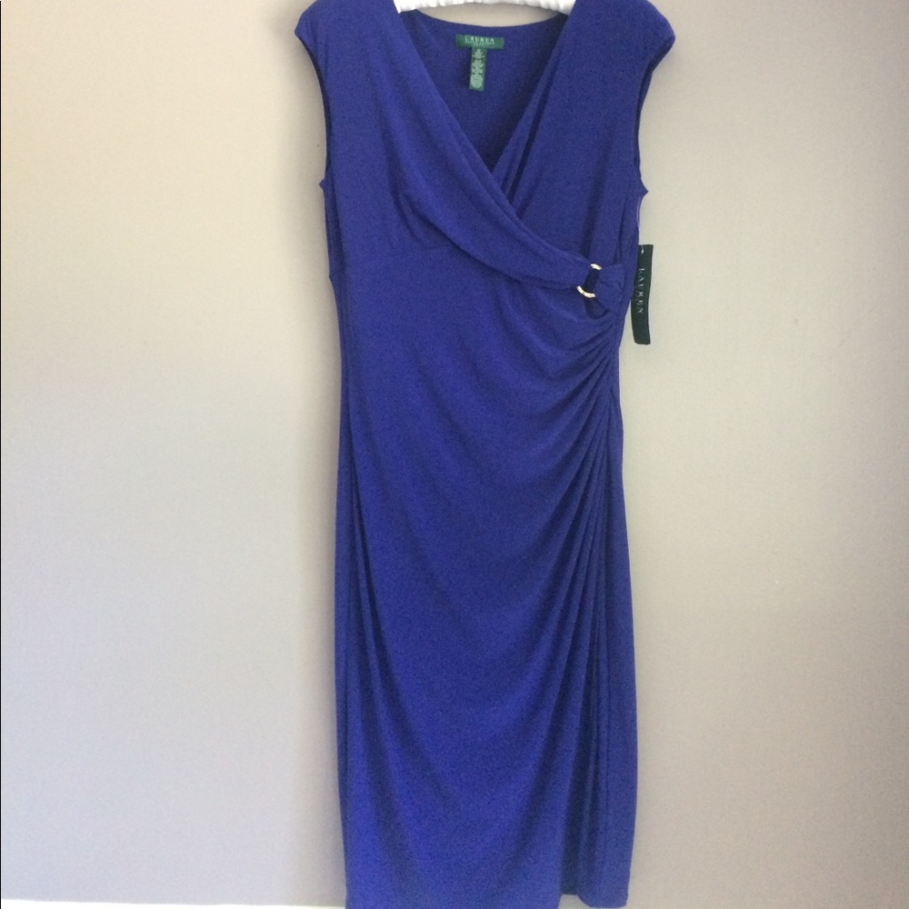 Ralph Lauren blue/purple dress size 12